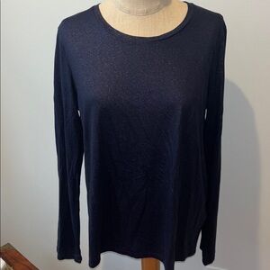 Majestic Filatures blue shimmer top size 4 (large)